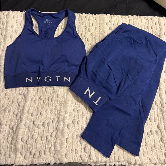 Navy NVGTN Workout Set - Picture 3 of 3